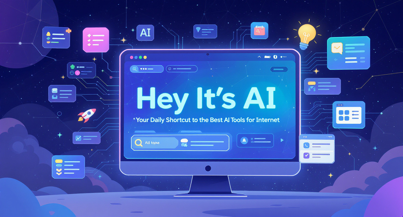 Hey It’s AI Your Daily Shortcut to the Best AI Tools on the Internet