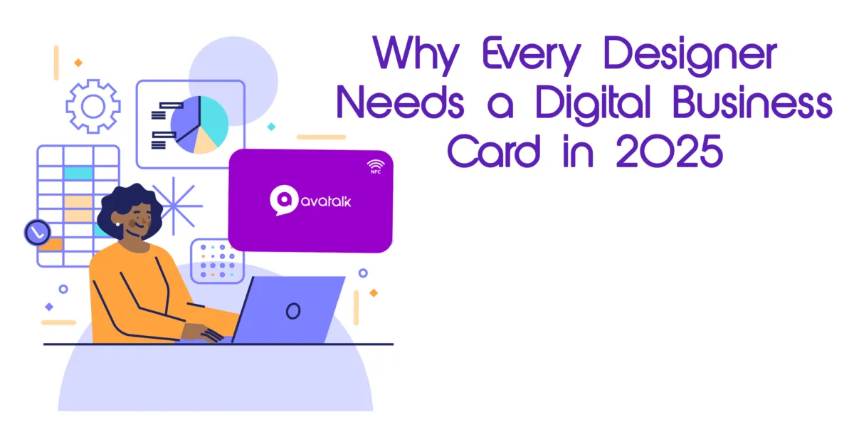 Why Every Designer Needs a Digital Business Card in 2025 blog post featured image
